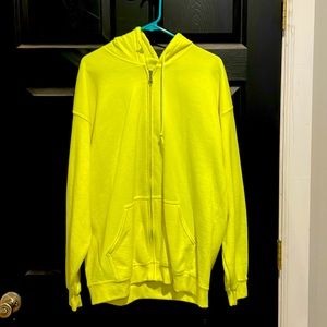 Gildan full zip hooded jacket